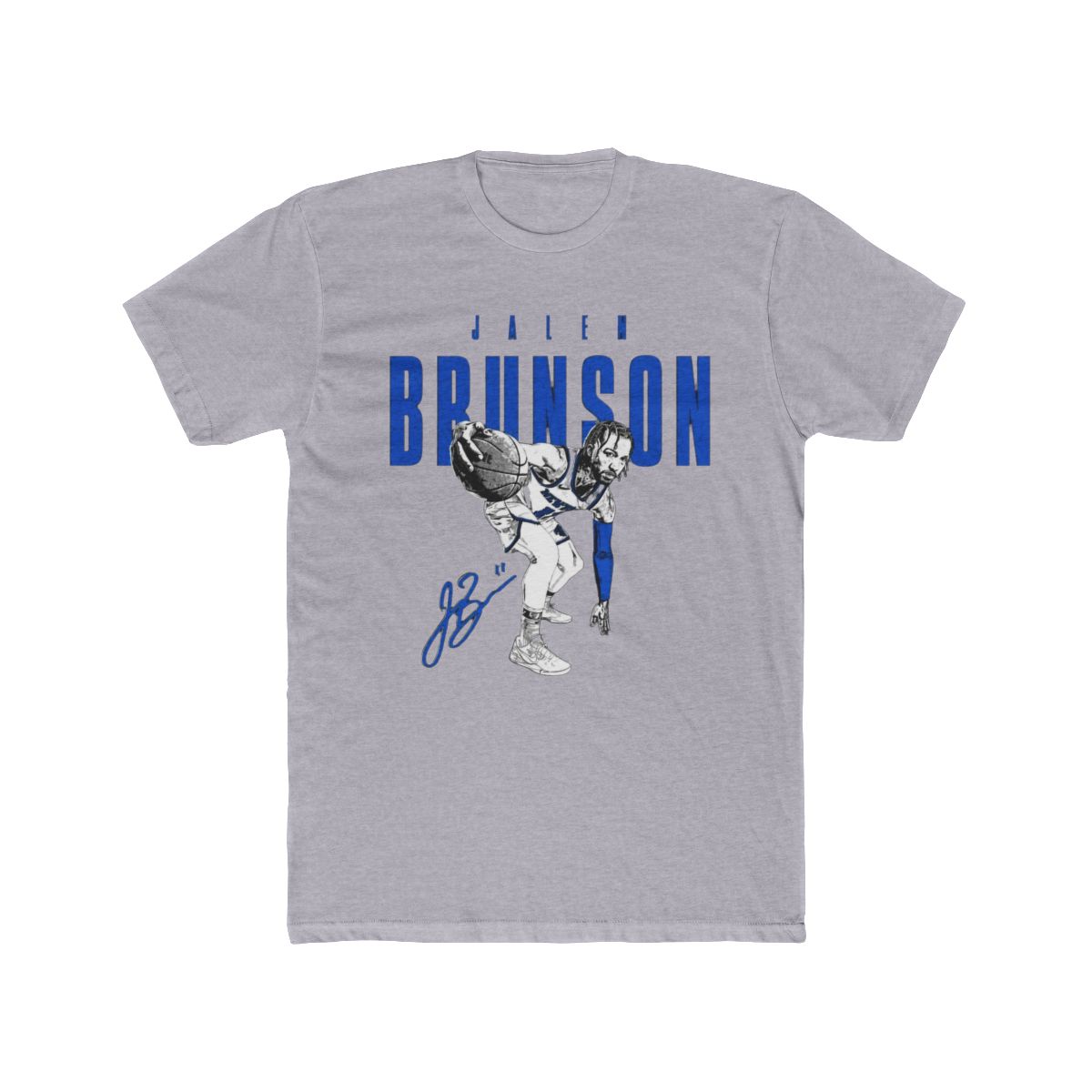 JB - comic book style - All blue T Shirt | JB Mauney