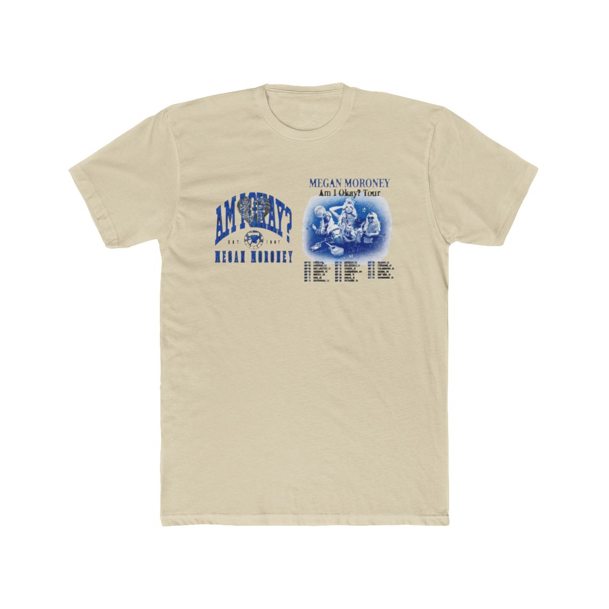Megan Moroney Am I Okay Tour Merch T Shirt | JB Mauney - alternate angle 4, merchandise
