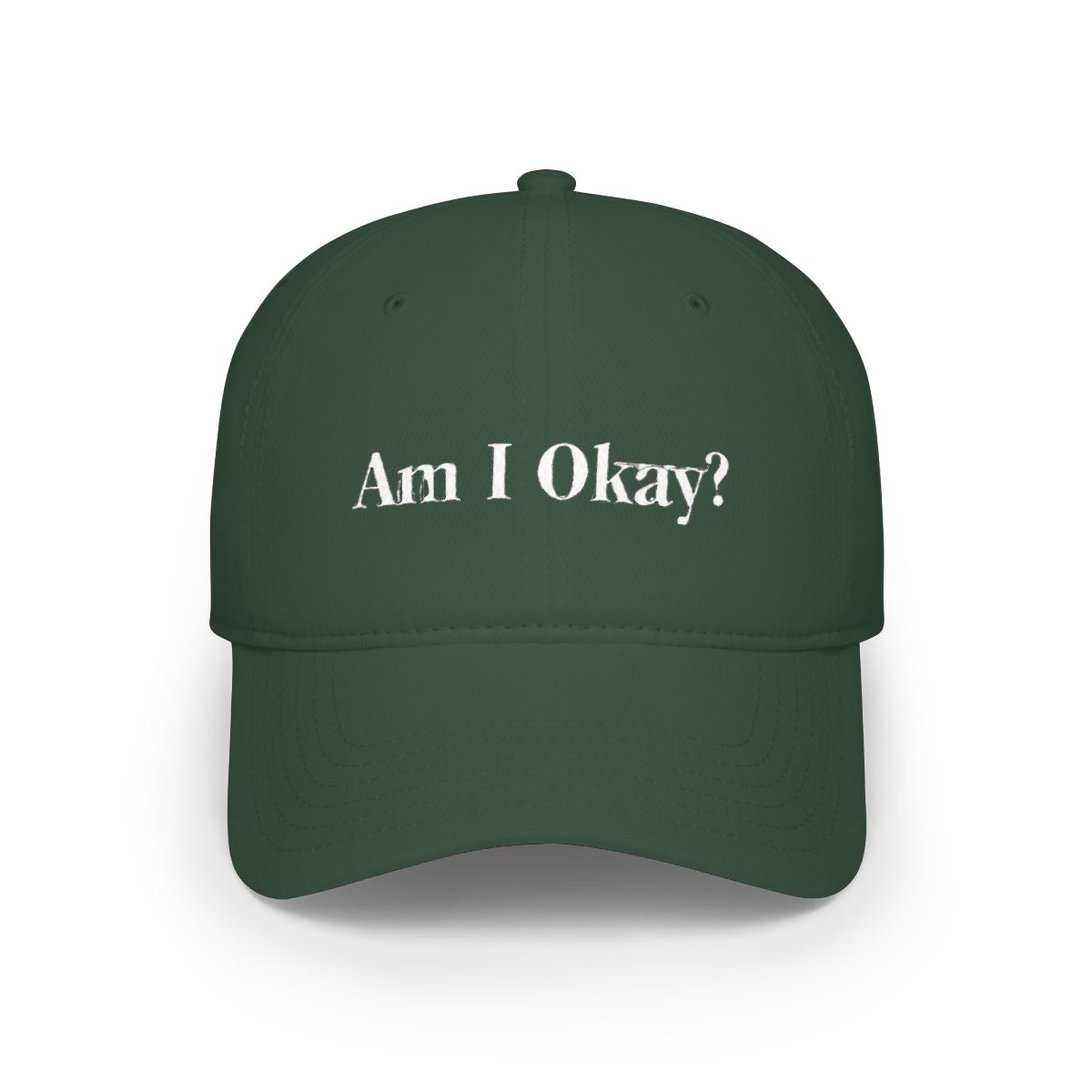AM I OKAY? Blue Album Hat | JB Mauney - alternate angle 4, merchandise