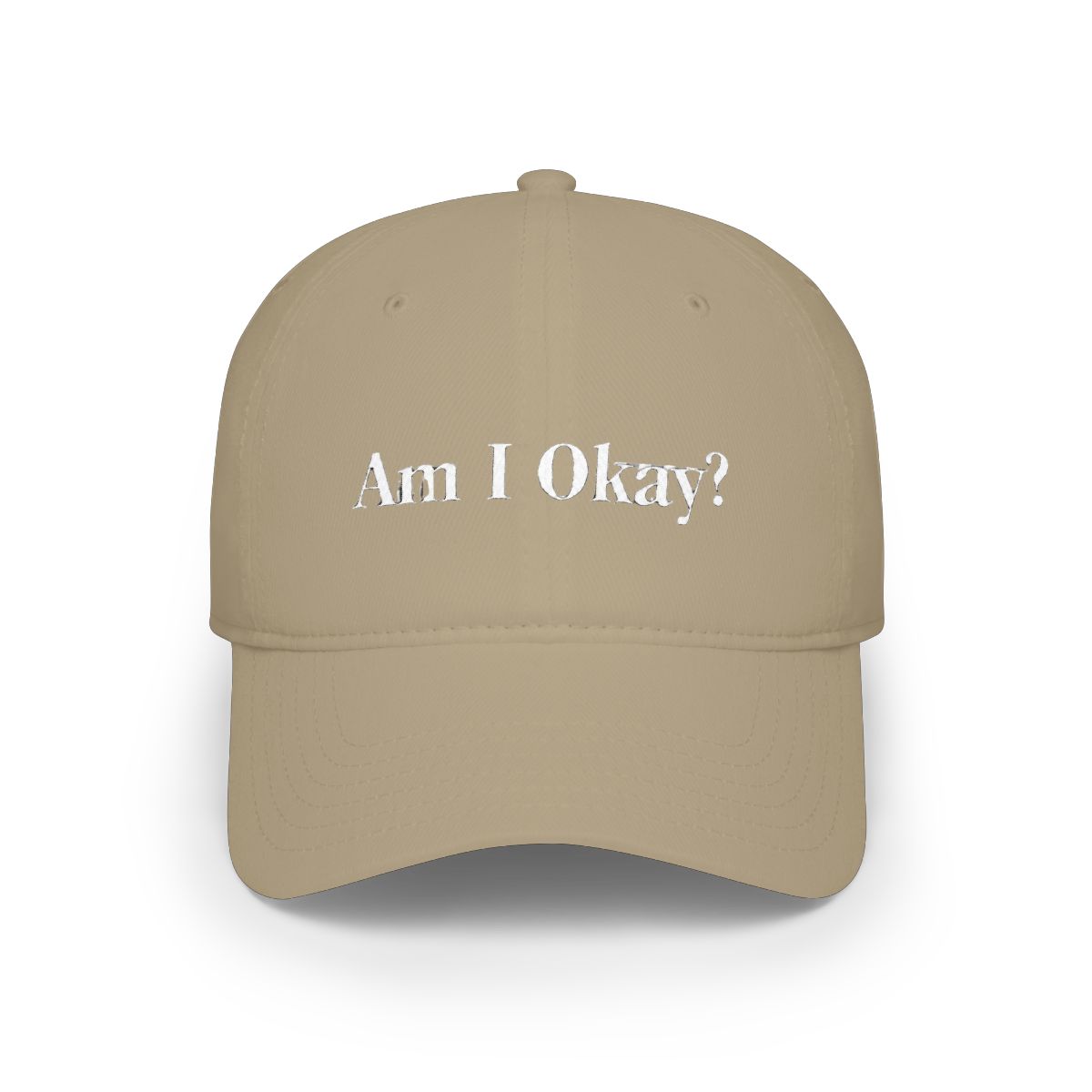 AM I OKAY? Blue Album Hat | JB Mauney - alternate angle 3, merchandise